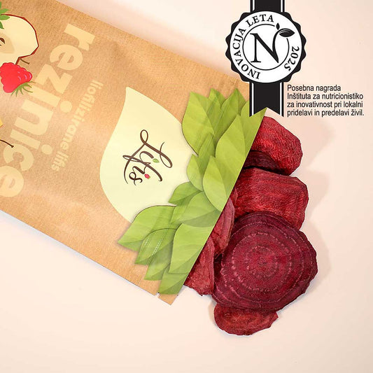 LIFIS liofilizirana rdeča pesa 30g - INOVACIJA LETA 2025