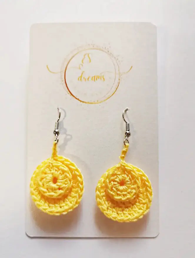 Uhani Rumeni sonček